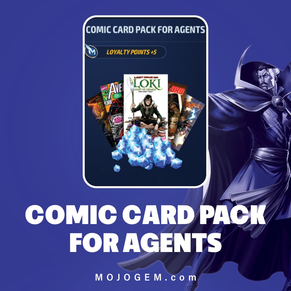 آفر COMIC CARD PACK FOR AGENTS مارول فیوچر فایت
