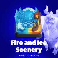 آفر منظره Fire and Ice Scenery کلش اف کلنز (Clash of Clans)