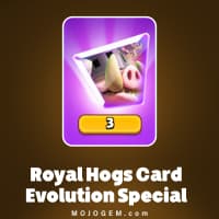 آفر Royal Hogs Card Evolution Special کلش رویال (Clash Royale)