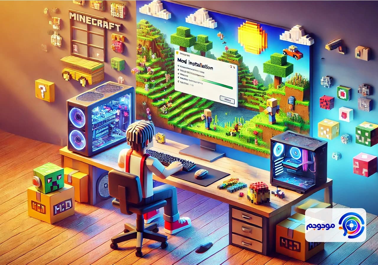آموزش نصب ماد در بازی ماینکرفت