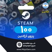 گیفت کارت استیم 100 پزوی آرژانتین