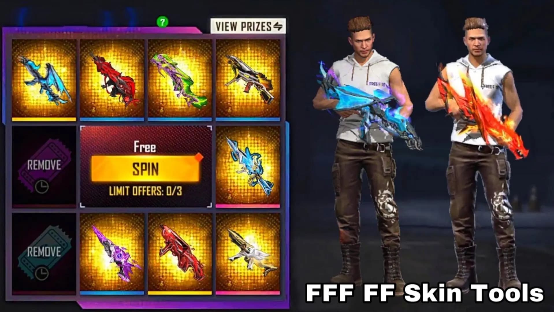 تجهیزات و سلاح‌های متنوع بازی فری فایر