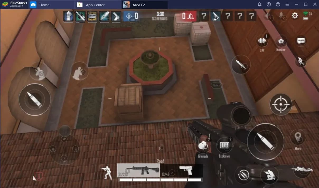 بازی اریا اف ۲ - Area F2 | گیم‌پلی Area F2