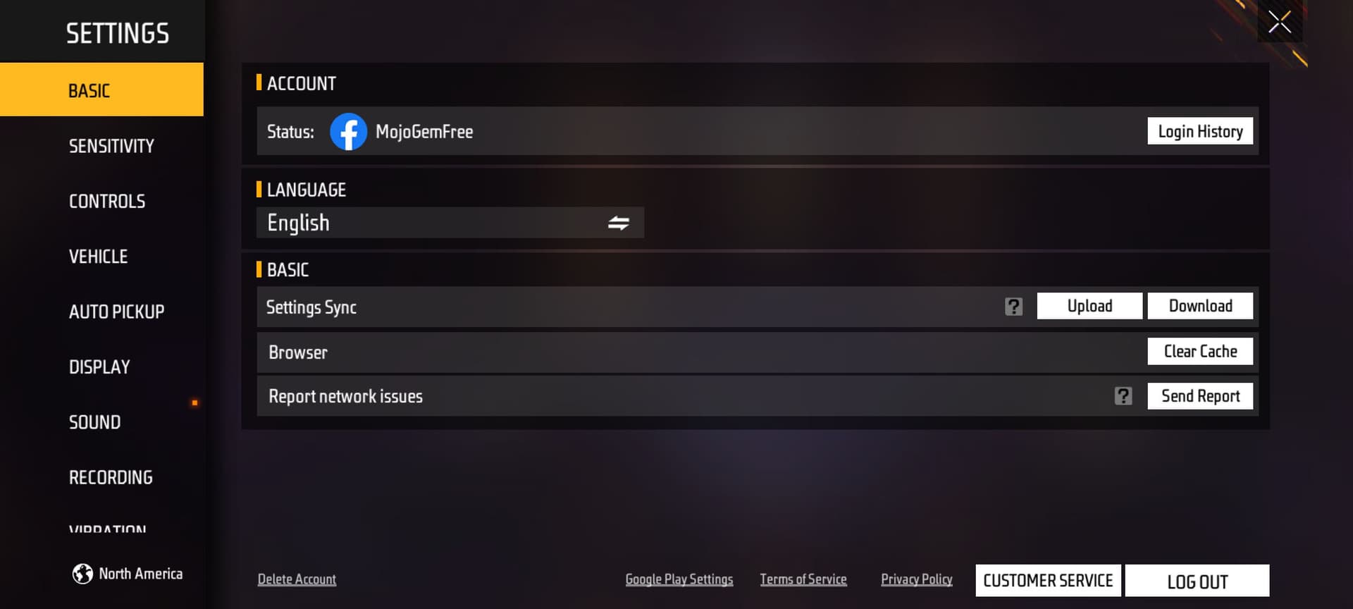 آموزش اتصال اکانت فری فایر به فیسبوک