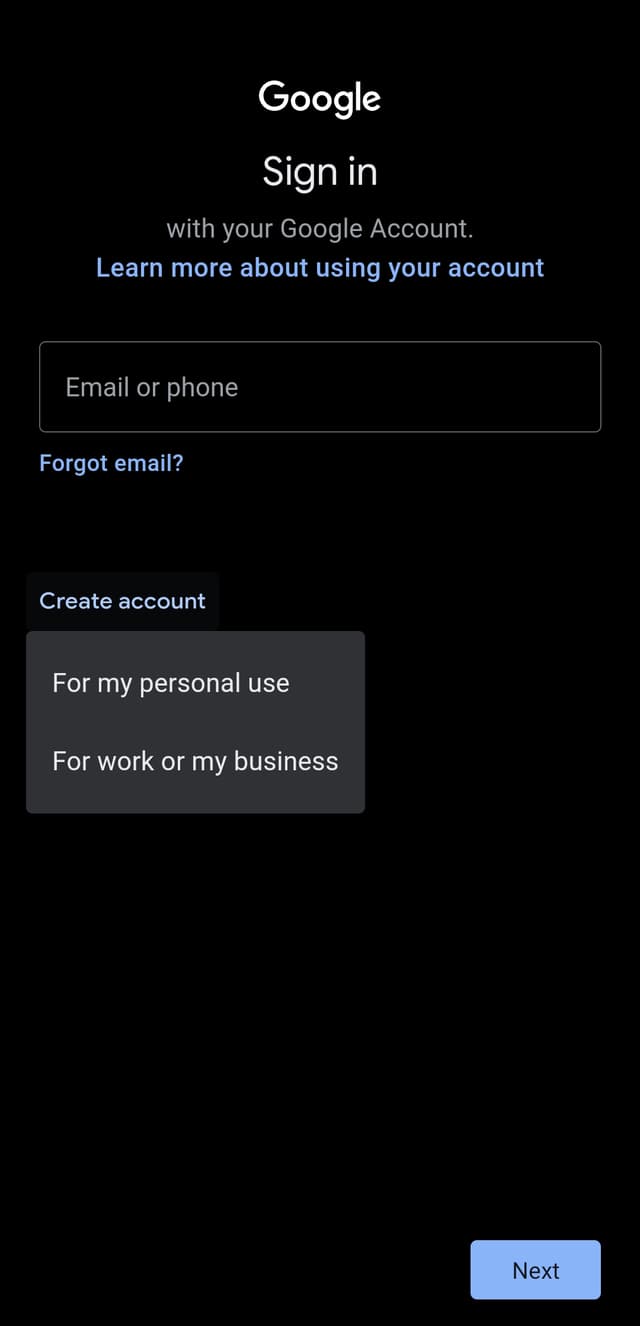 آموزش ساخت اکانت گوگل