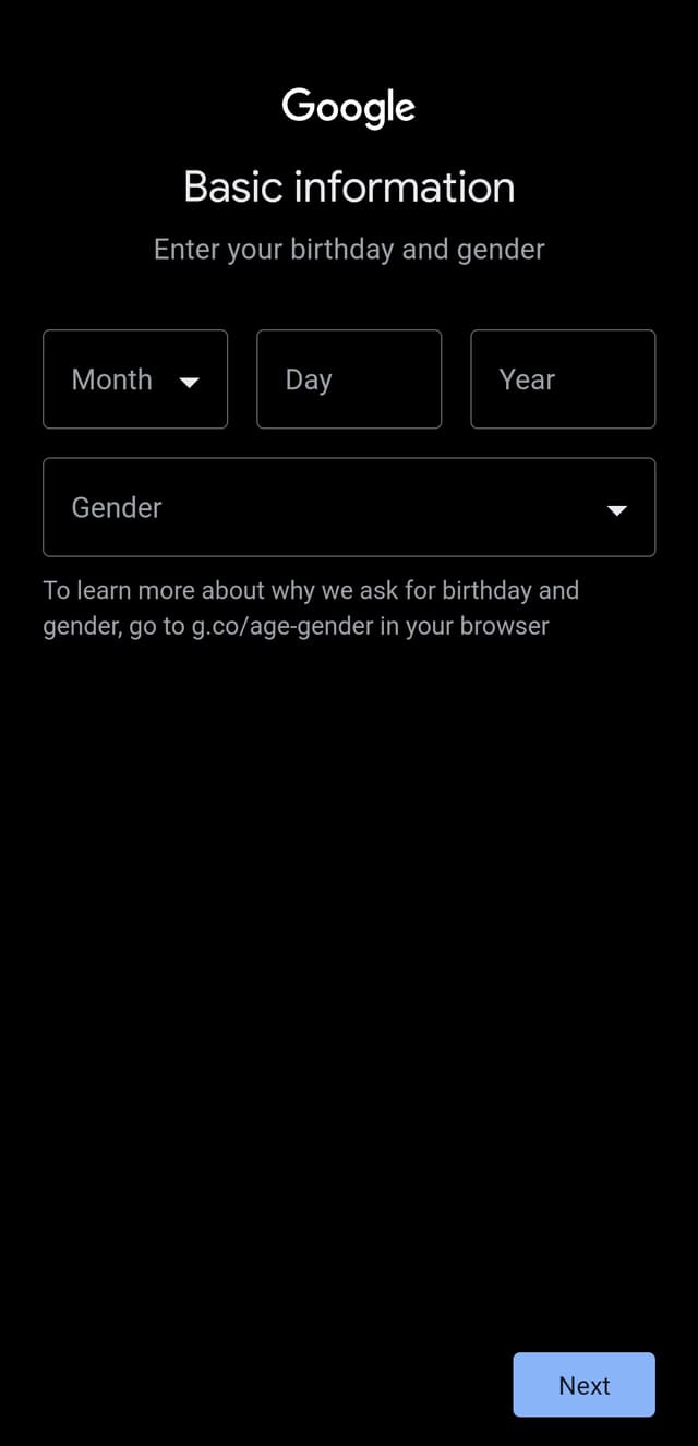 آموزش ساخت اکانت گوگل