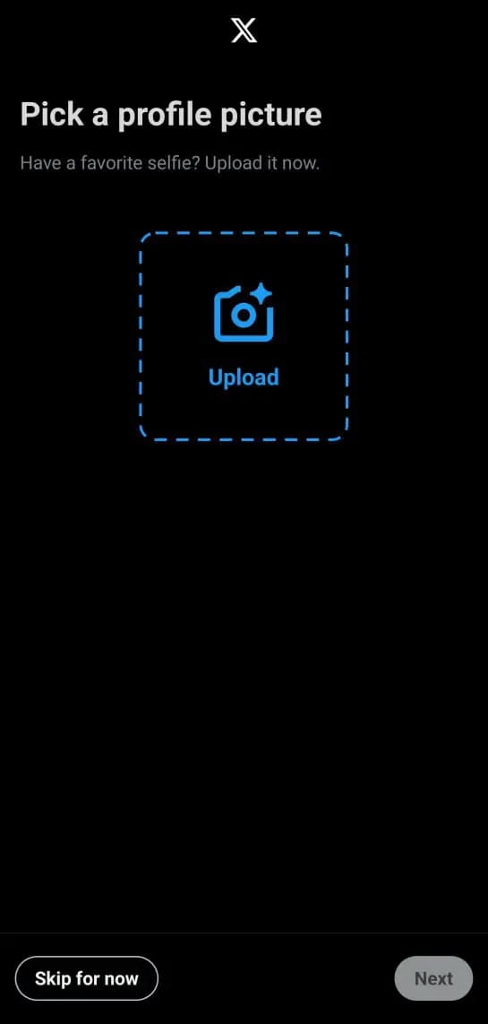 آموزش ساخت اکانت X