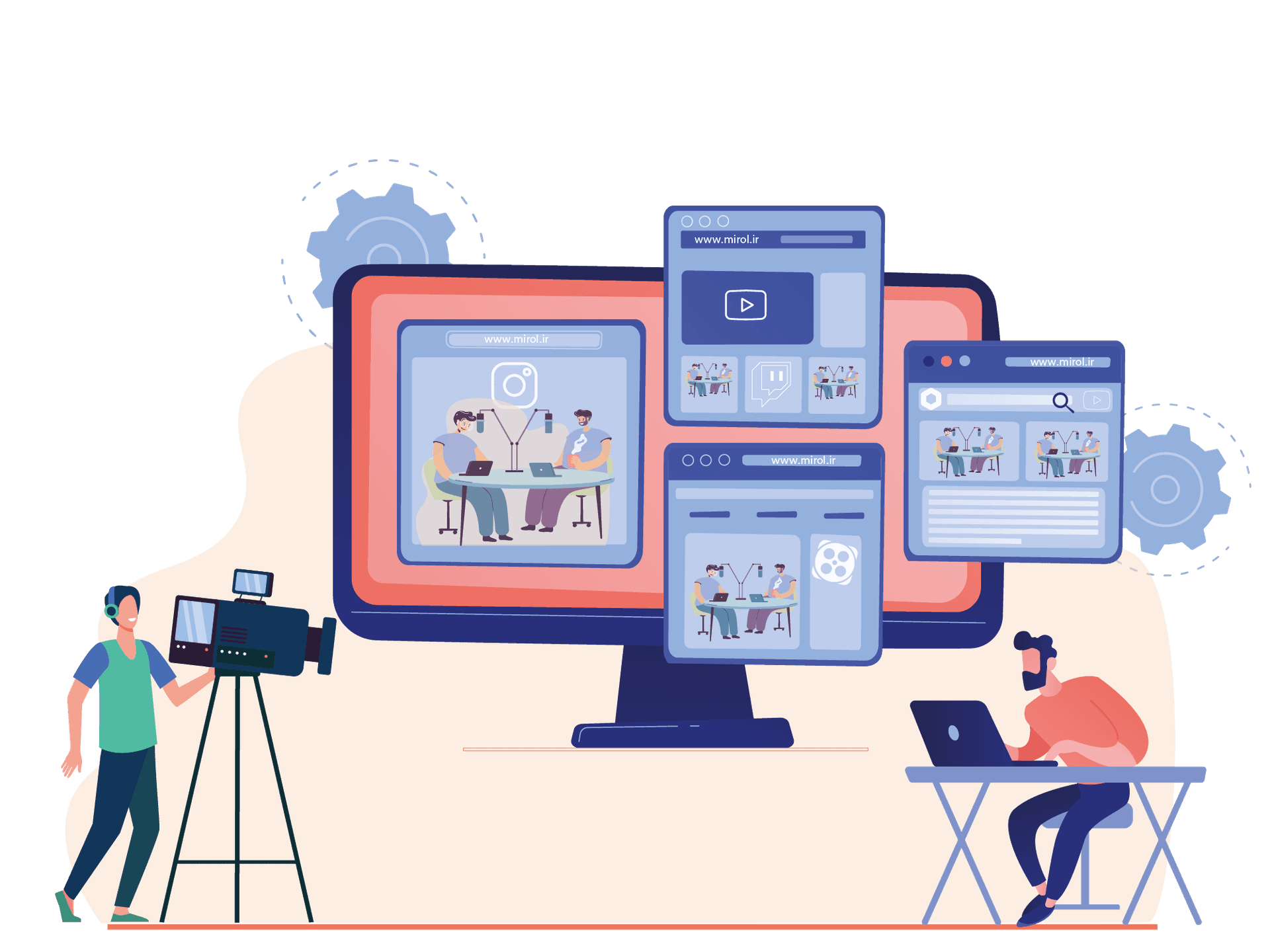 لایو استریم را شروع کنید!