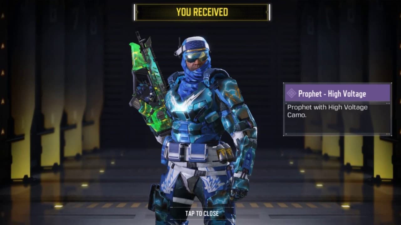 اسکین های ولتاژ کاراکتر Prophet