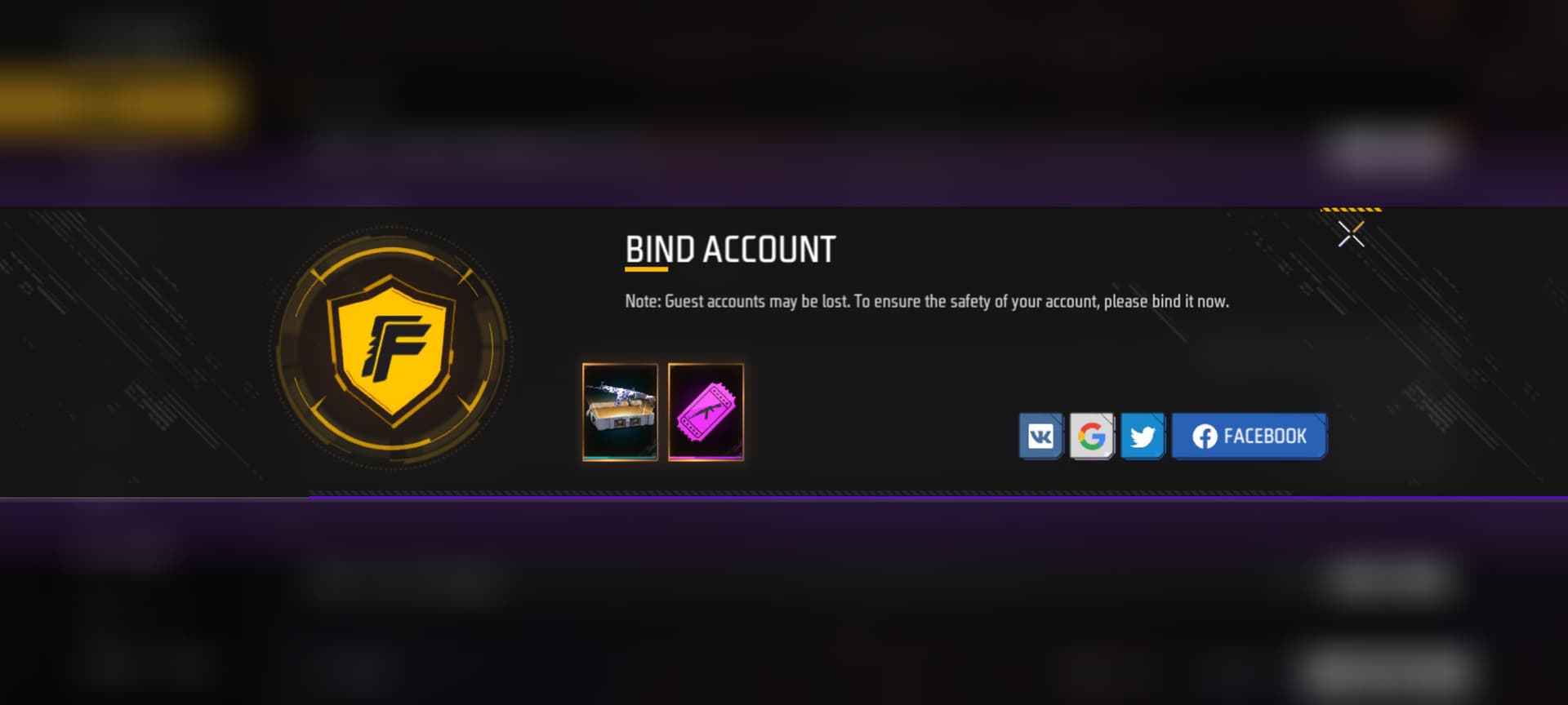 آموزش اتصال اکانت فری فایر به گوگل