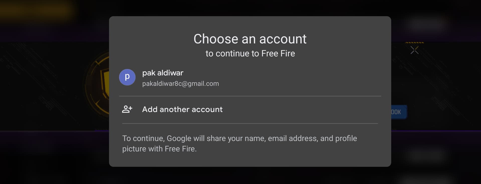 آموزش اتصال اکانت فری فایر به گوگل