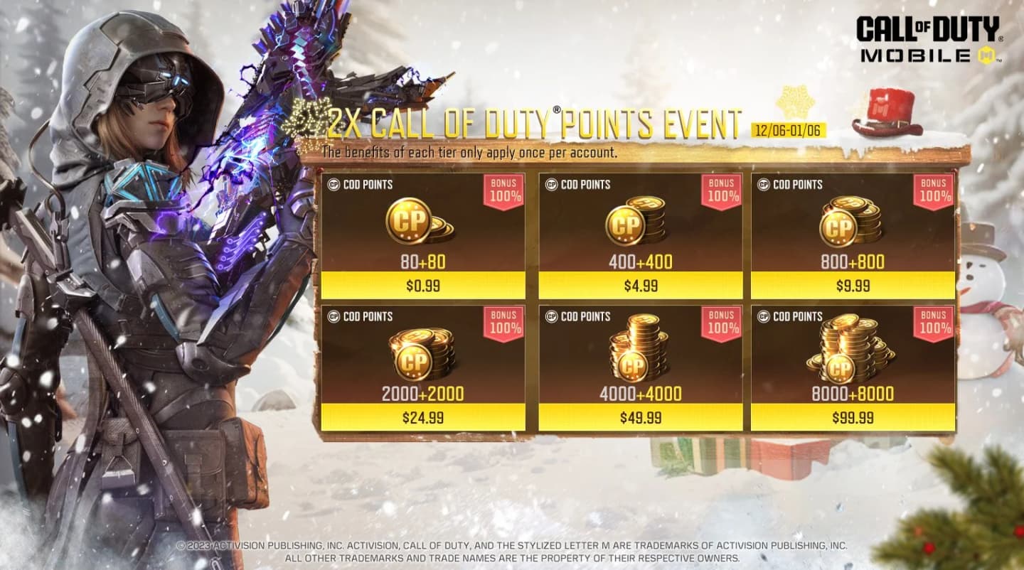 خرید سی پی کالاف دیوتی موبایل با آیدی