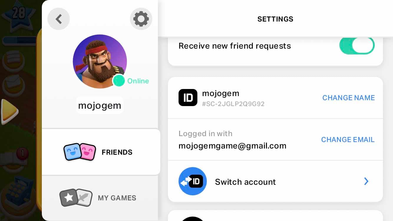 نحوه دریافت کد سوپرسل