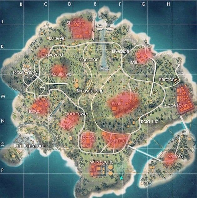 معرفی بهترین مپ های فری فایر