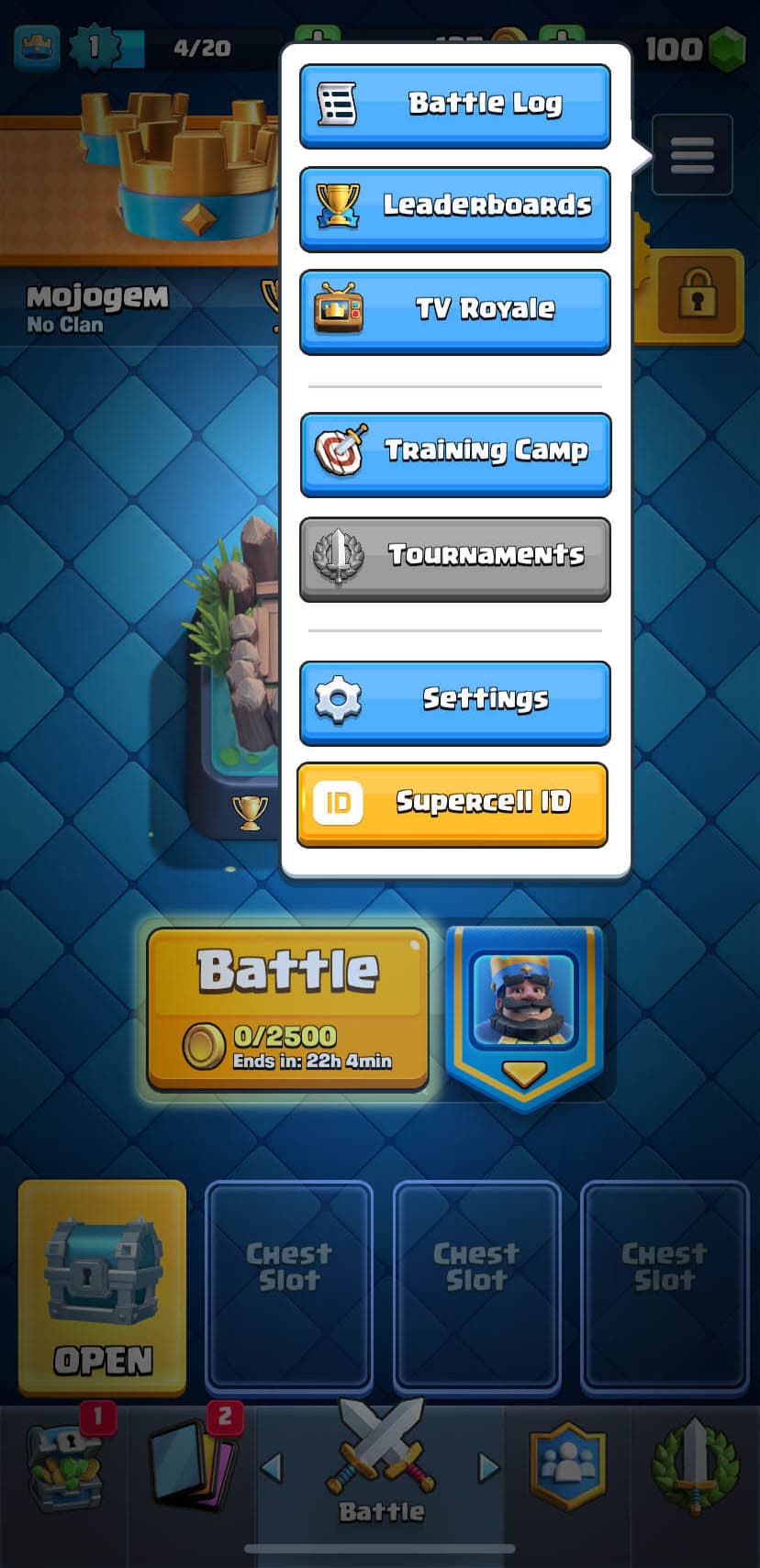 نحوه دریافت کد سوپرسل