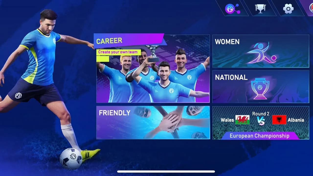 بازی Football League 2024: مستقل ترین بازی فوتبالی موبایلی