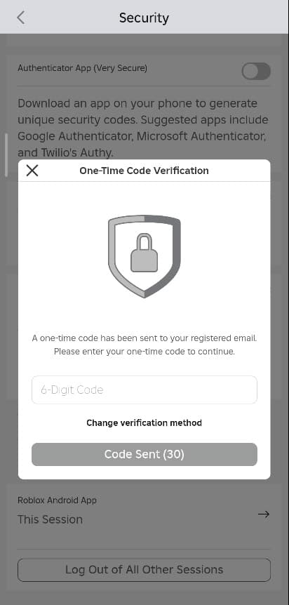 آموزش فعال سازی تایید دو مرحله‌ای اکانت روبلاکس