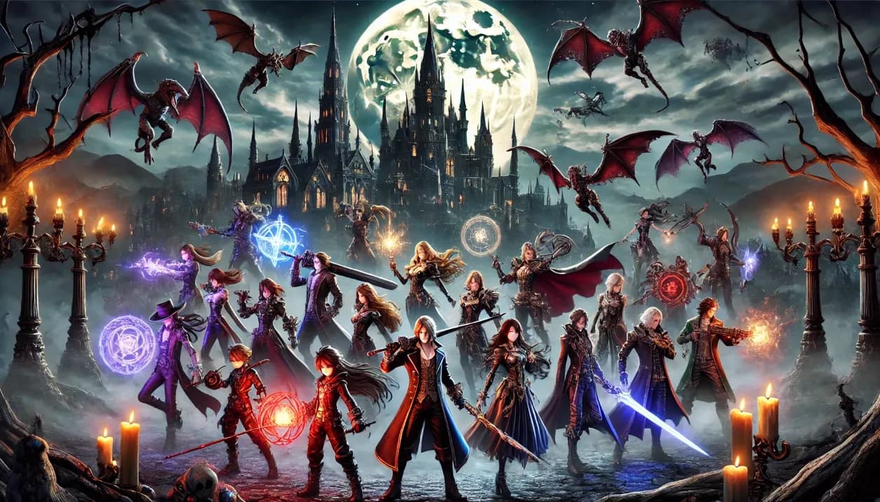 Vampire Survivors برای هالووین بسته کسلوانیا عرضه می‌کند