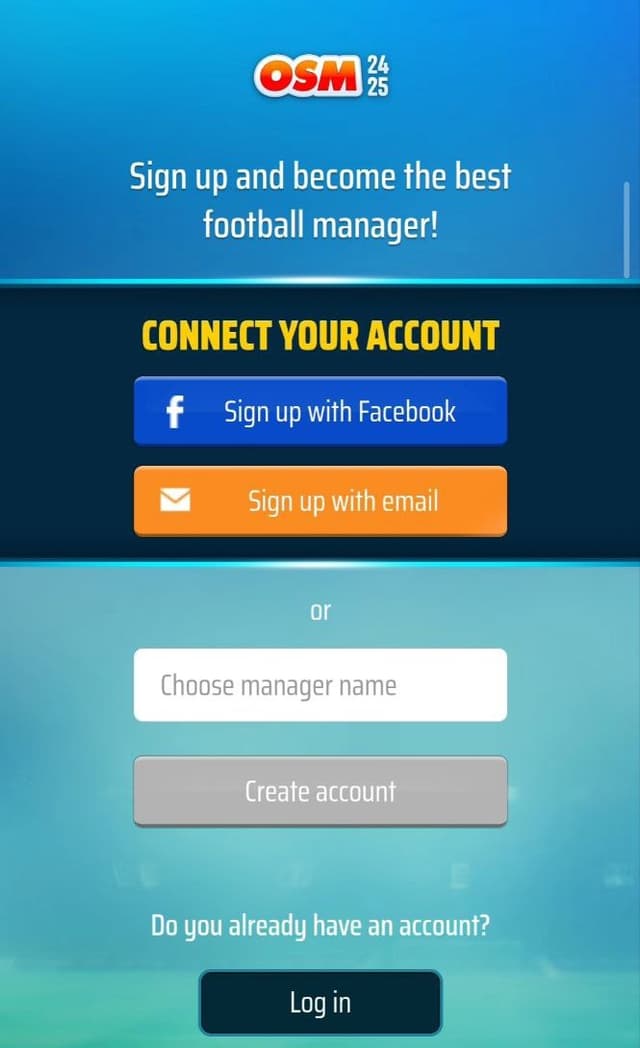 ساخت اکانت با ایمیل