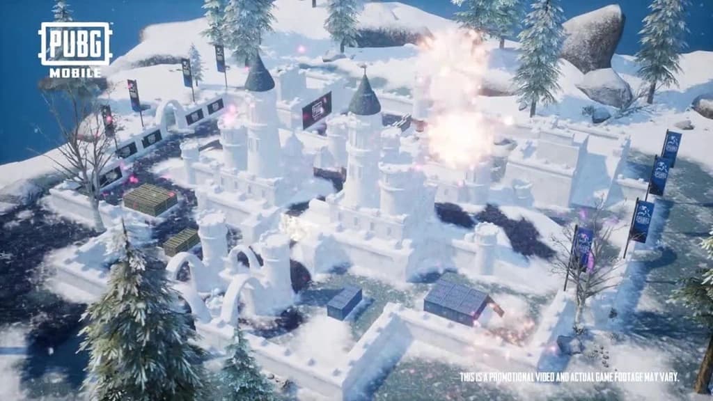 آپدیت پابجی موبایل حالت زمستانی