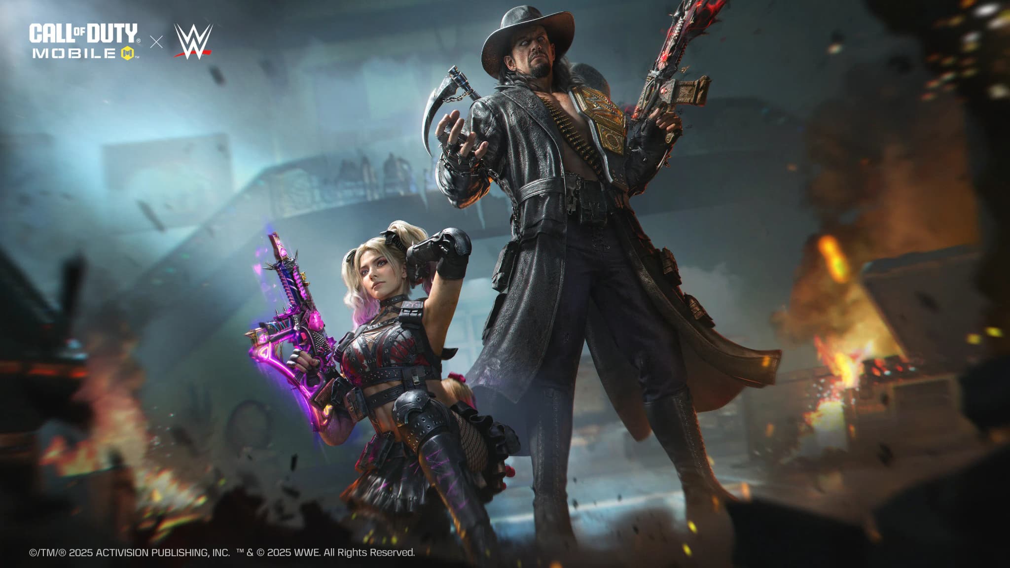 همکاری WWE و کالاف دیوتی