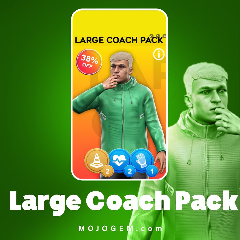 آفر Large Coach Pack دریم لیگ ساکر 2026