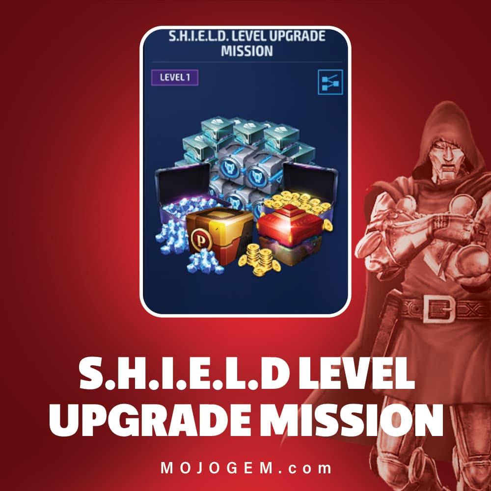 آفر S.H.I.E.L.D LEVEL UPGRADE MISSION مارول فیوچر فایت