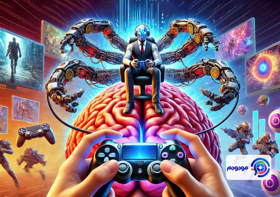 تاثیر بازی های ویدئویی بر مغز انسان