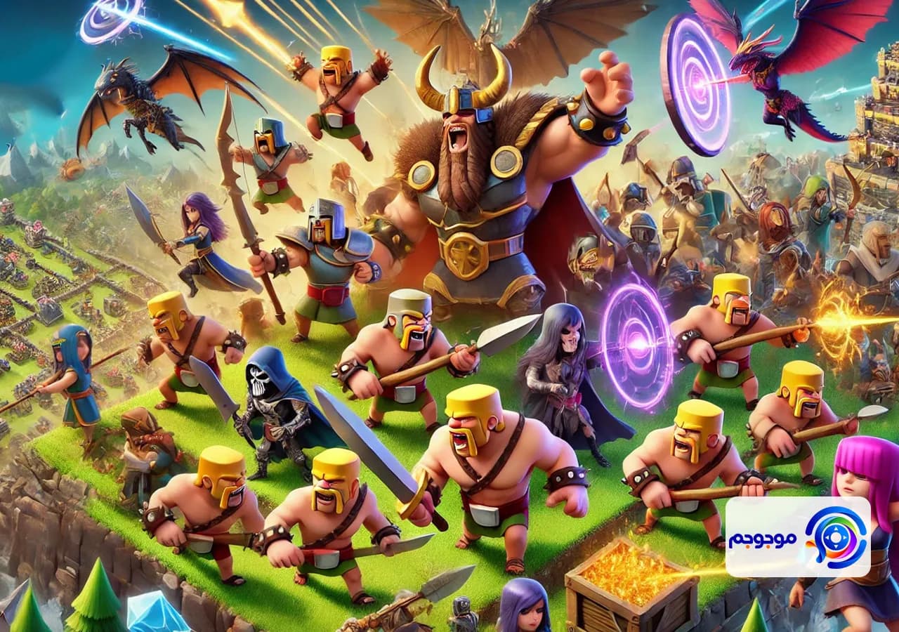 بررسی و معرفی بهترین نیروها و ترکیبها در کلش آف کلنز