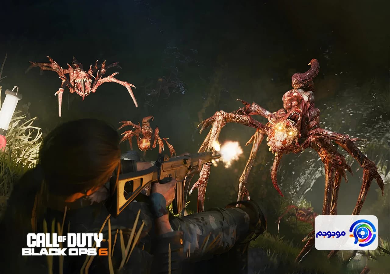 بازی کال آف دیوتی: بلک آپس ۶ حالت آراکنوفوبیا با عنکبوتهای شناور اضافه می کند.