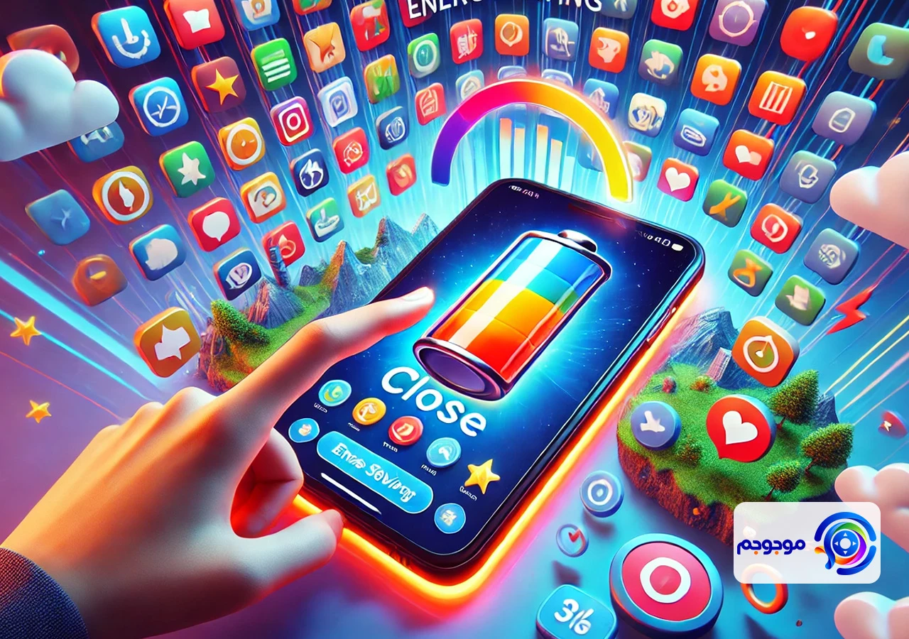 تأثیر بستن برنامههای غیرضروری بر مصرف انرژی