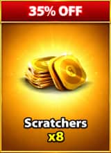 آفر 8Scratchers SELECT SUPPLIES ایت بال پول