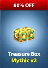 آفر 2Treasure Box Mythic ایت بال پول