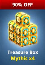 آفر 4Treasure Box Mythic ایت بال پول