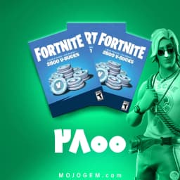 گیفت کارت ۲۸۰۰ ویباکس (V-BUCKs) فورتنایت (Fortnite)