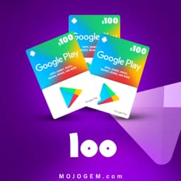 گیفت کارت 100 دلاری گوگل پلی (ریجن امریکا)