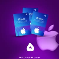گیفت کارت 5 دلاری آیتونز (ریجن امریکا)