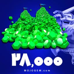 بسته 28000 تایی جم کلش رویال (Clash Royale)