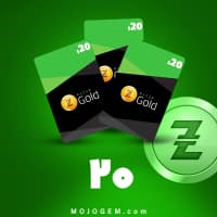 گیفت کارت 20 دلاری ریزر گلد (ریجن آمریکا)