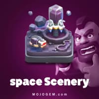 آفر منظره Space Scenery کلش اف کلنز (Clash of Clans)