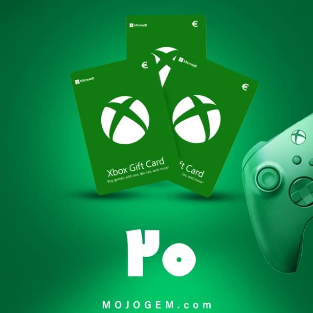 گیفت کارت 20 دلاری ایکس باکس