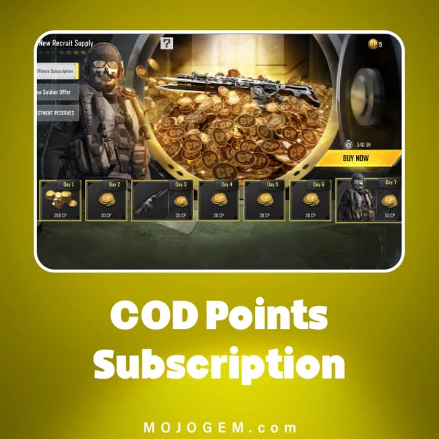 آفر COD Points Subscription کالاف دیوتی موبایل
