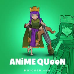 آفر اسکین ANiME QUeeN کلش اف کلنز (Clash of Clans)