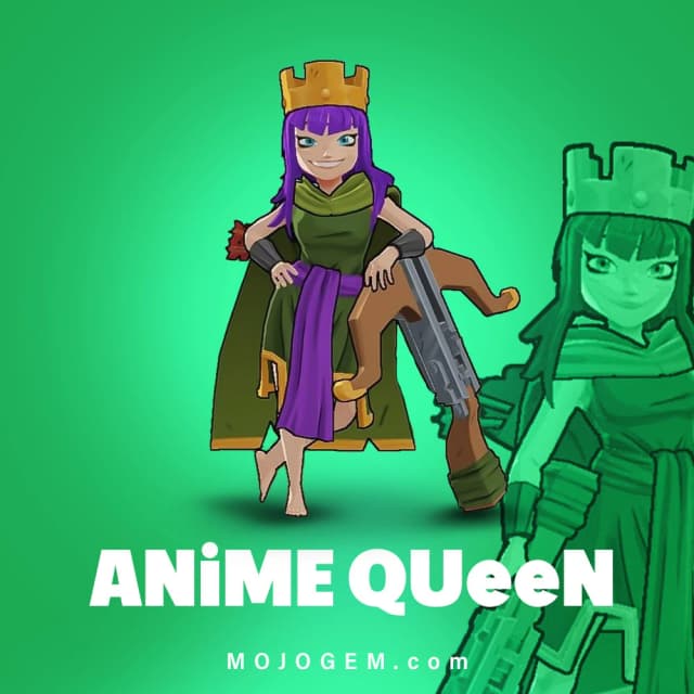 آفر اسکین ANiME QUeeN کلش اف کلنز (Clash of Clans)