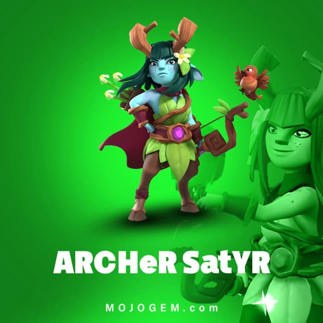 آفر اسکین ARCHeR SatYR کلش اف کلنز (Clash of Clans)