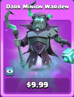 آفر اسکین DaRk MiNioN WaRdeN کلش اف کلنز (Clash of Clans)