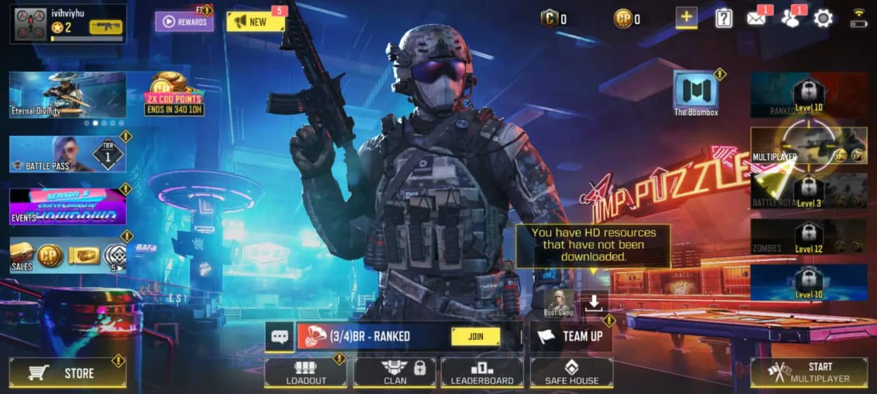 آموزش اطمینان از لینک بودن اکانت کالاف دیوتی به اکتیویژن