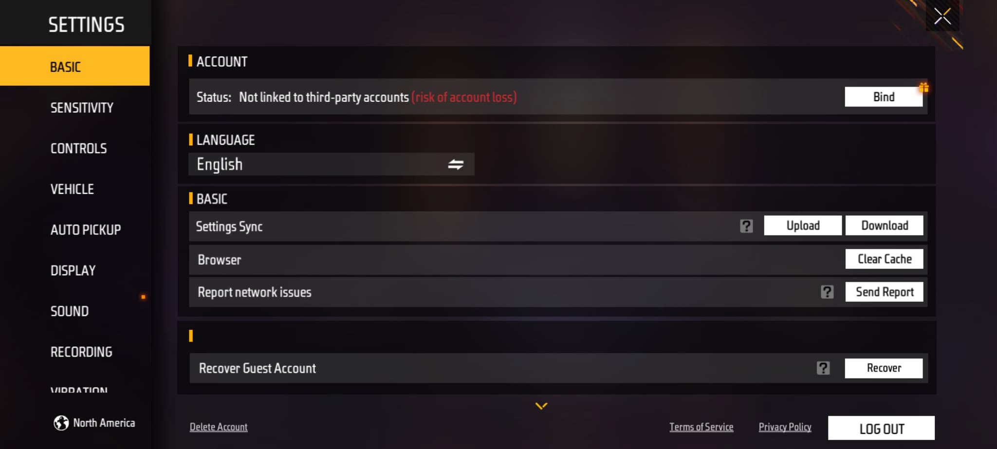 آموزش اتصال اکانت فری فایر به گوگل