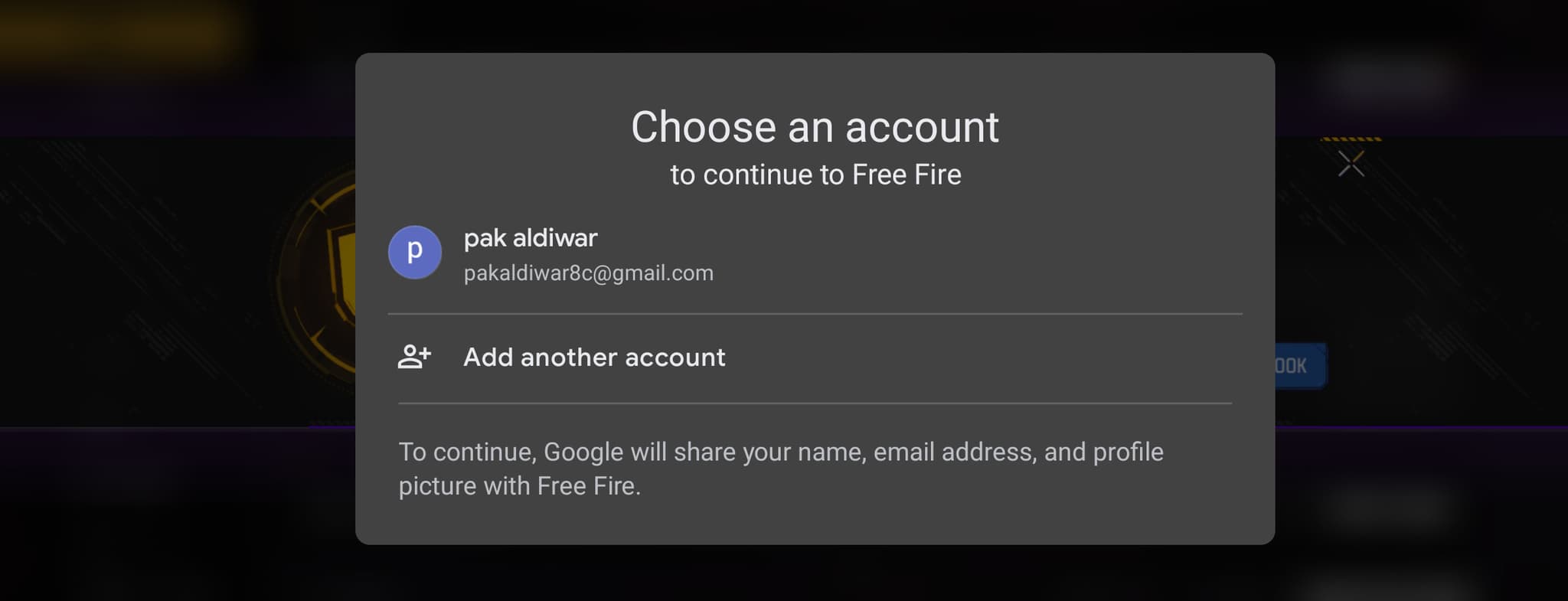 آموزش اتصال اکانت فری فایر به گوگل