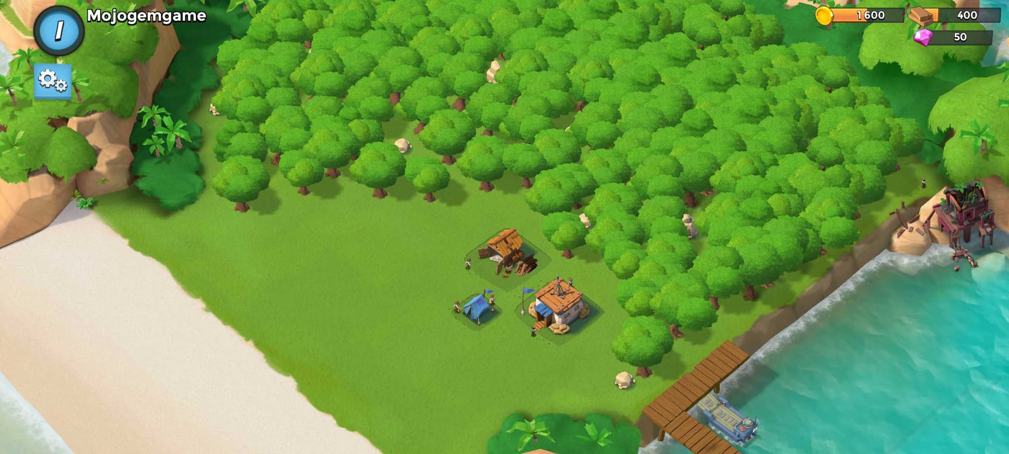 آموزش اتصال بازی بوم بیچ به اکانت سوپرسل